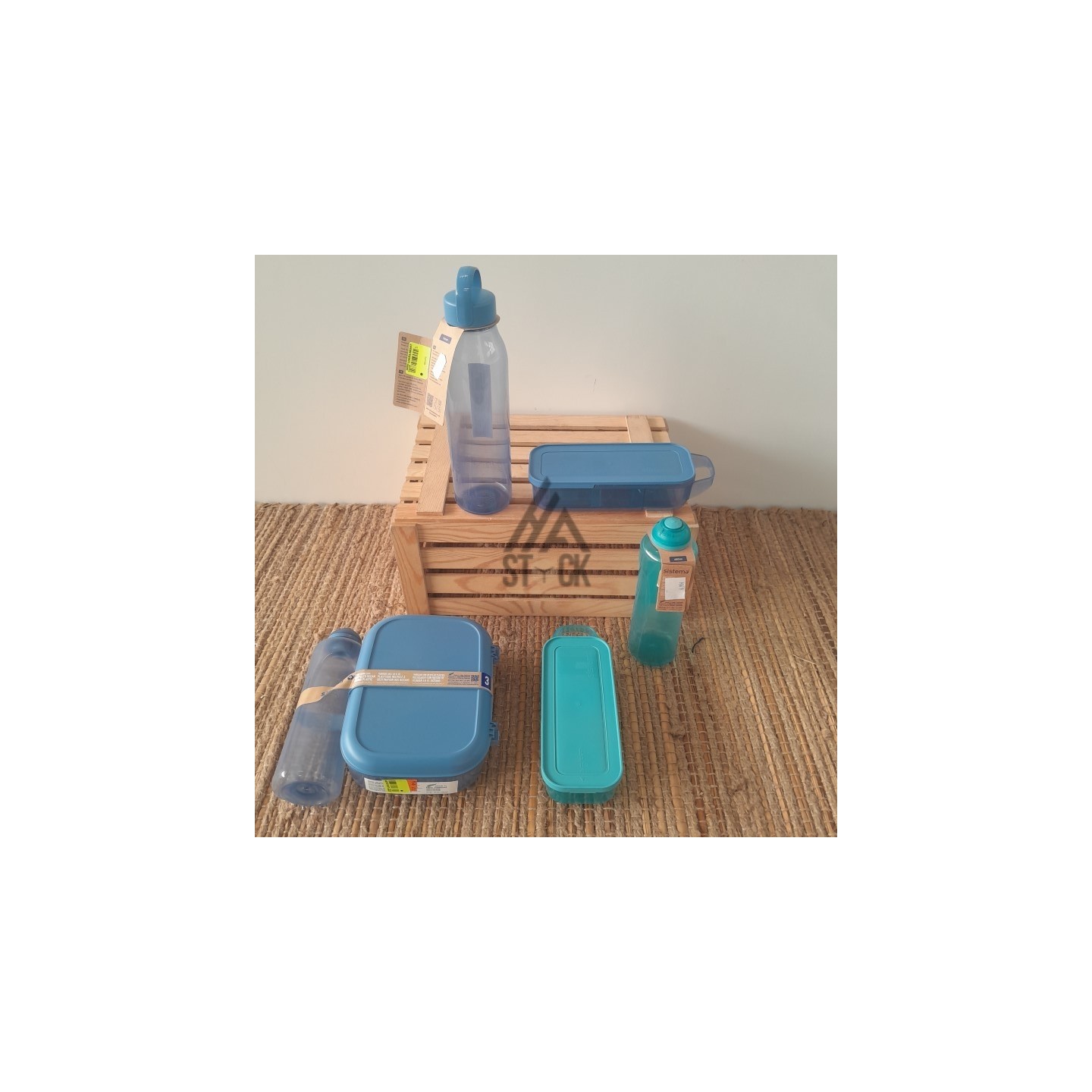 boite, gourde - SISTEMA - 50 pièces