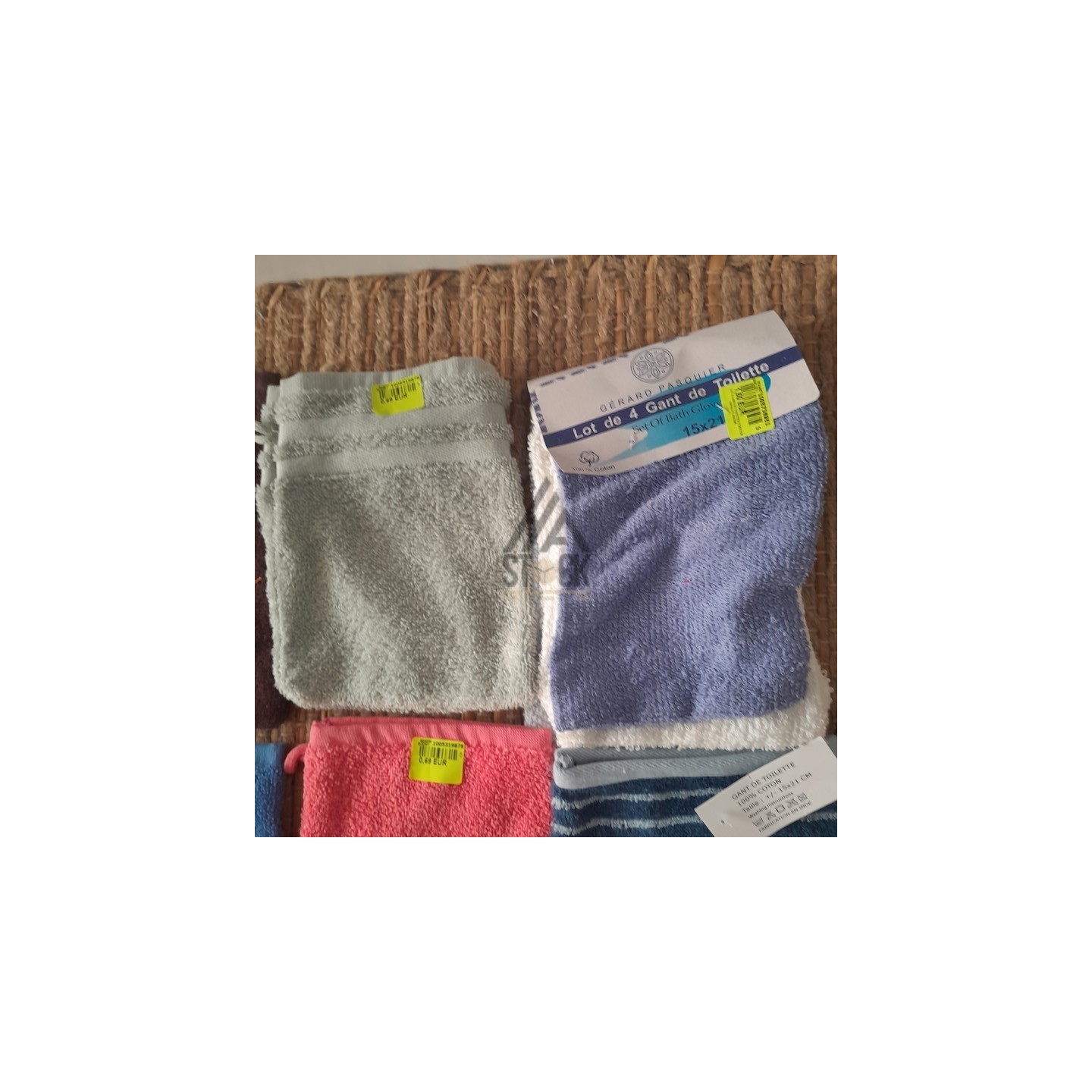 Gant de toilette - 150 pièces