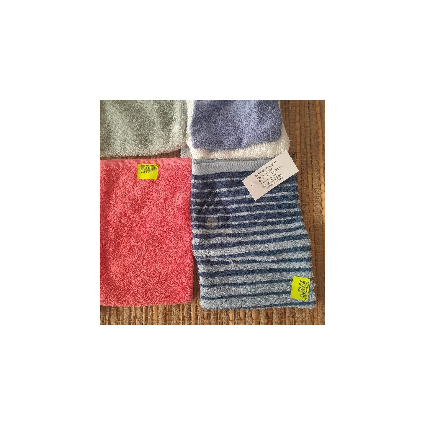 Gant de toilette - 150 pièces