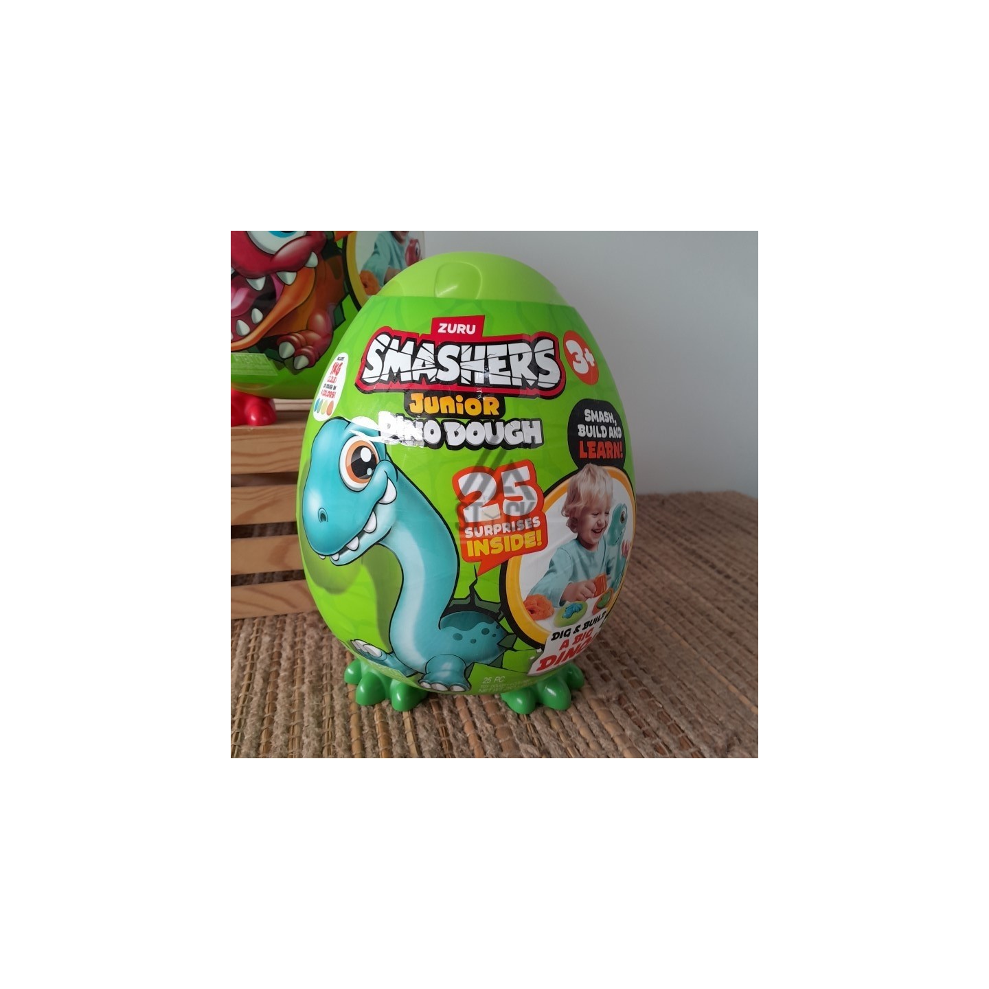 Œuf dinosaure SMASHERS - 7 pièces