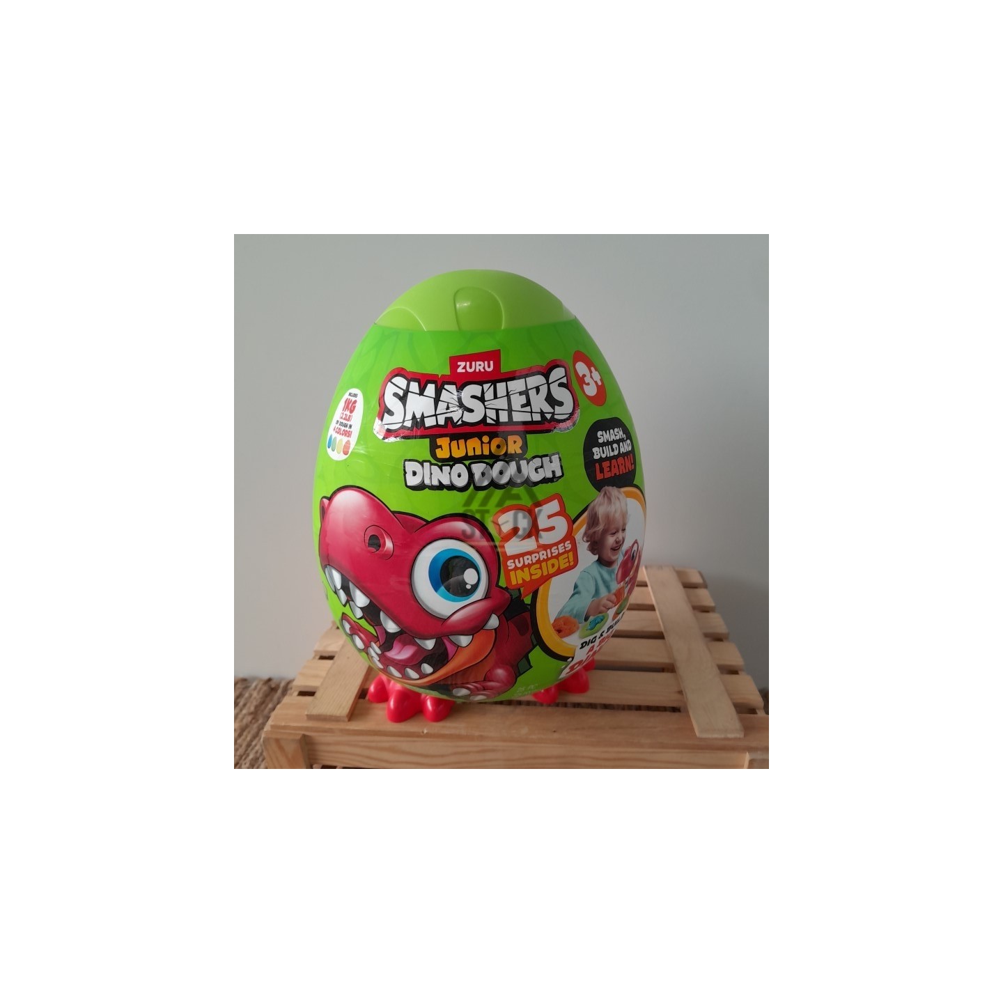 Œuf dinosaure SMASHERS - 7 pièces