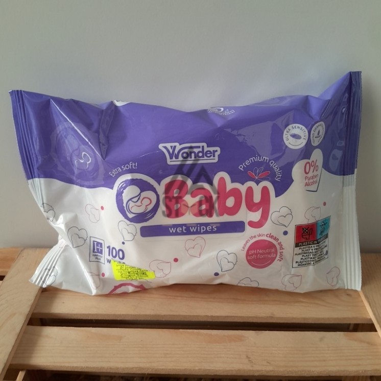 Lingette bébé - 60 pièces