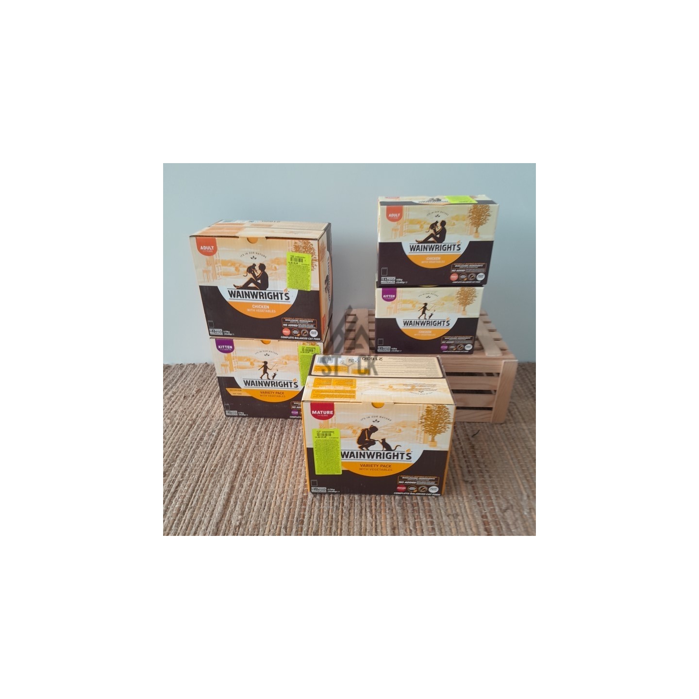 Alimentation pour chat - 20 lots