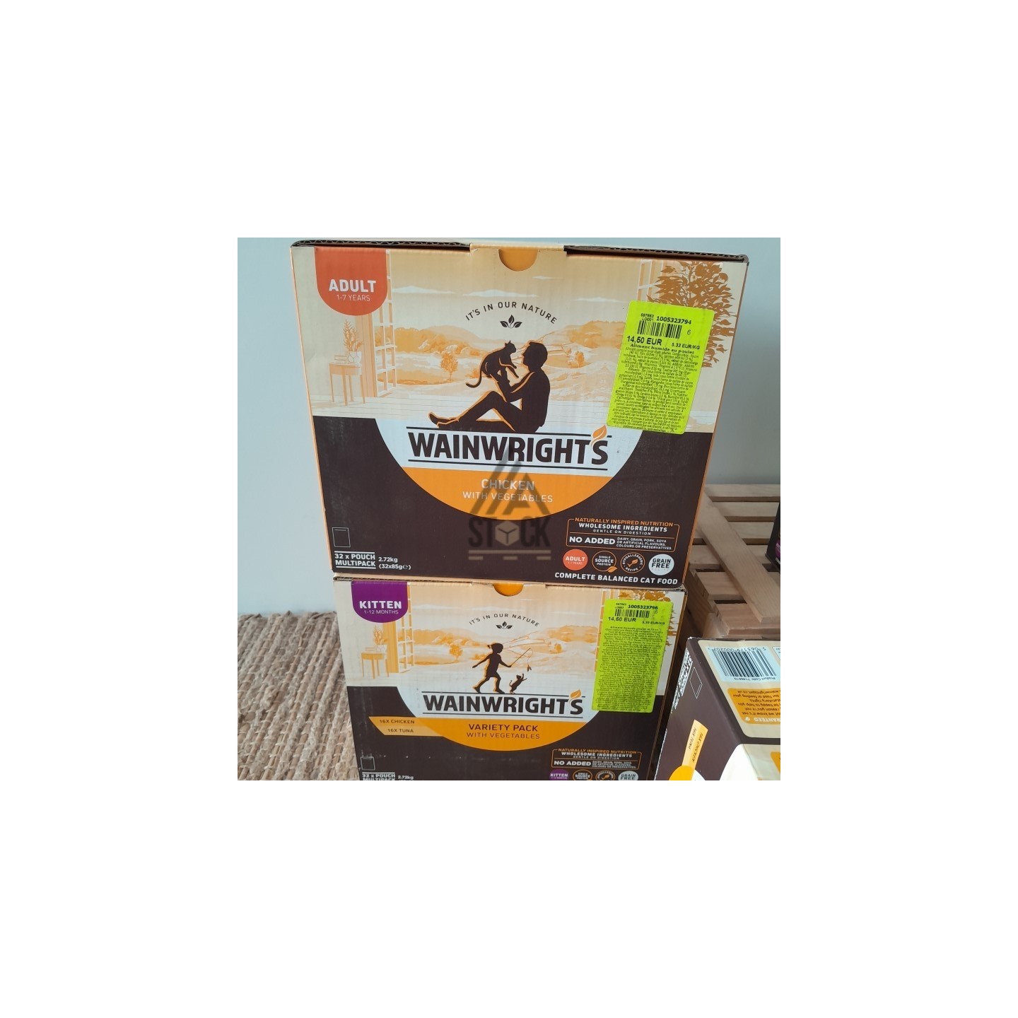 Alimentation pour chat - 20 lots