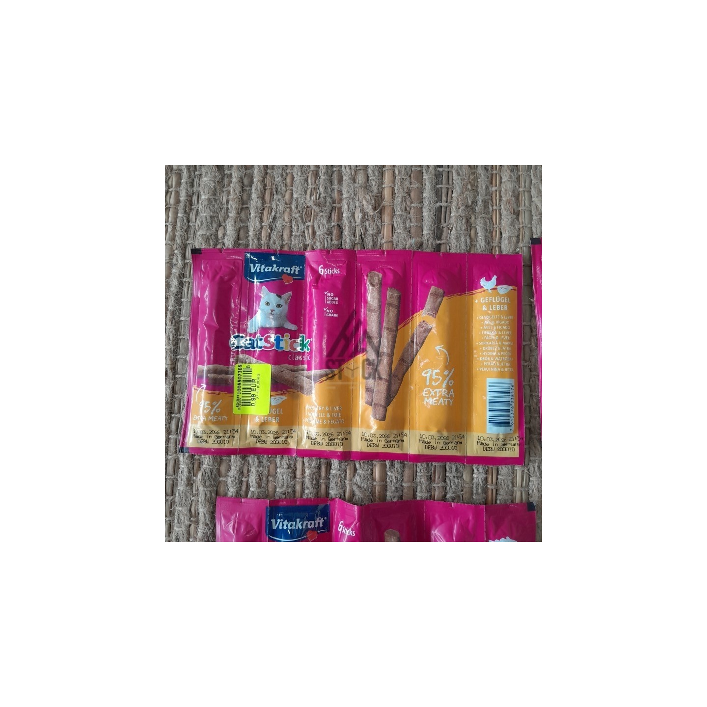 Friandises pour chat - VITACRAFT - 300 paquets