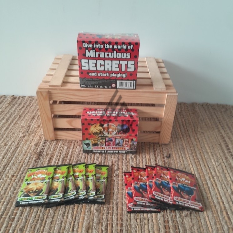 cartes à jouer MIRACULOUS LADY BUG - 38 paquets