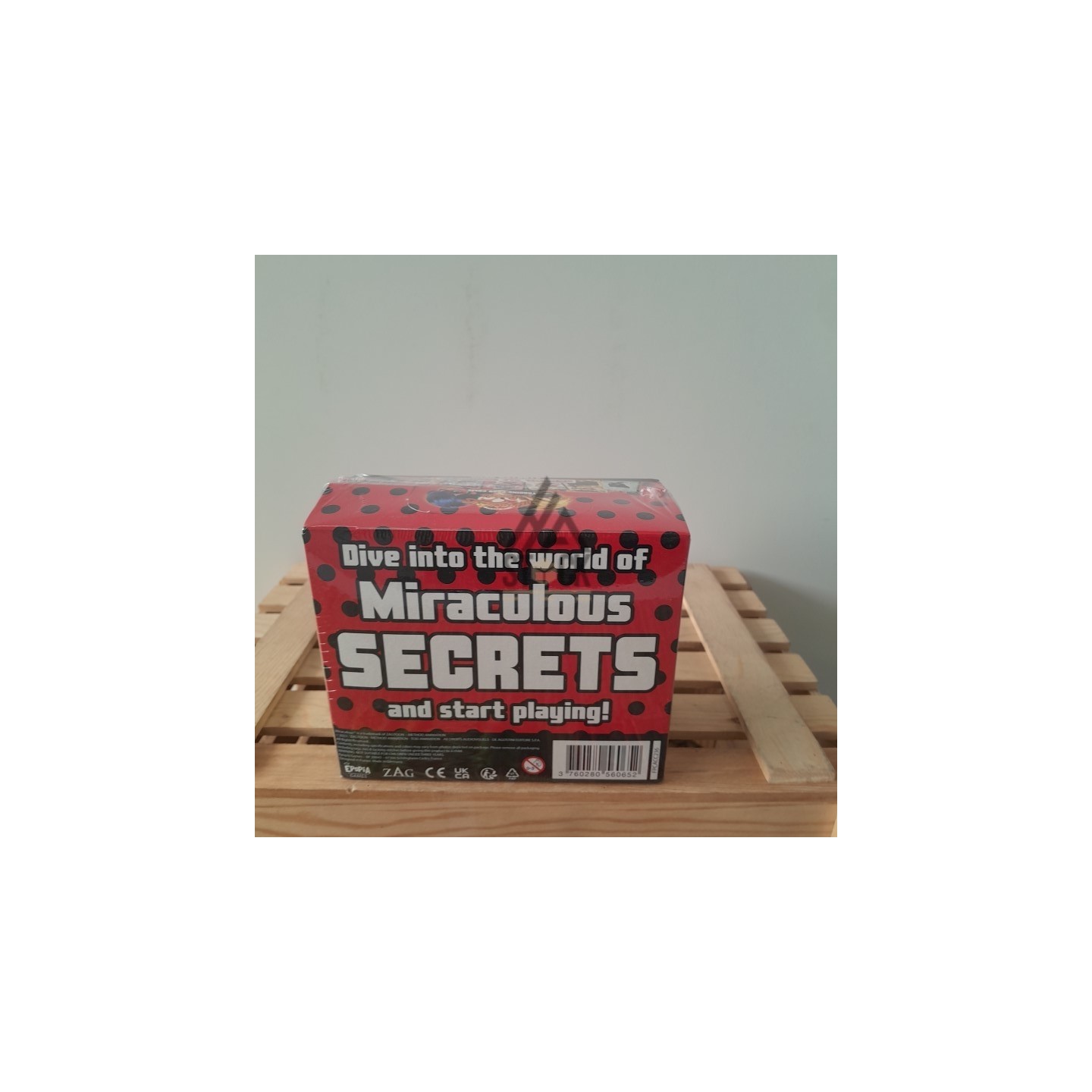 cartes à jouer MIRACULOUS LADY BUG - 38 paquets