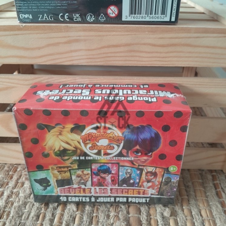 cartes à jouer MIRACULOUS LADY BUG - 38 paquets