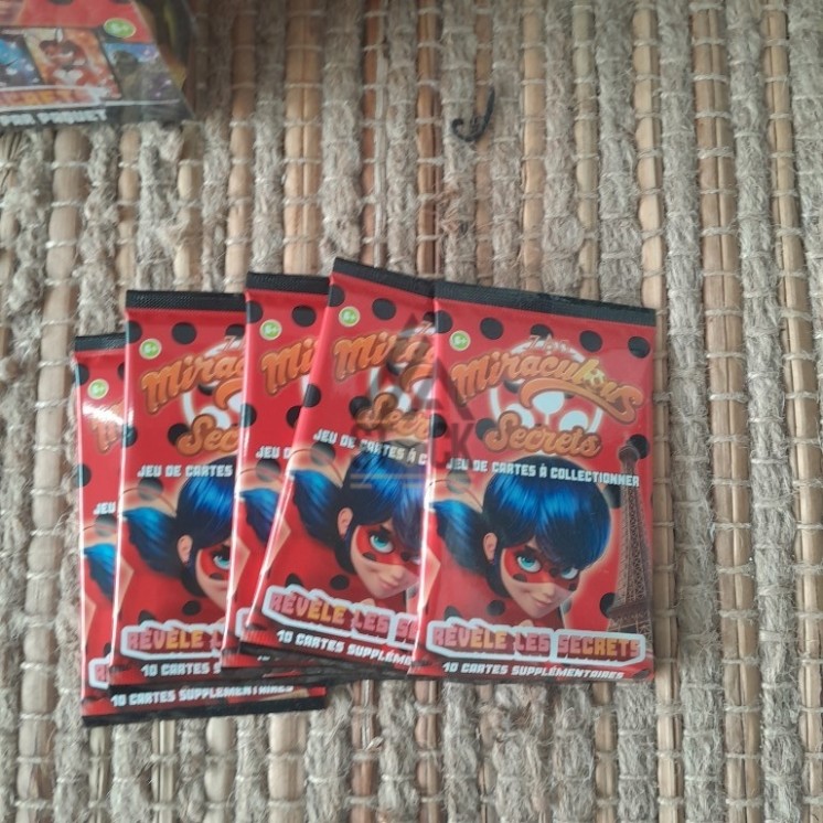 cartes à jouer MIRACULOUS LADY BUG - 38 paquets