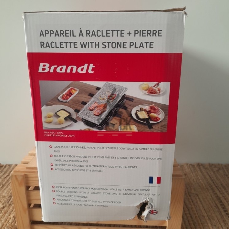 Appareil à raclette - BRANDT - 5 pièces