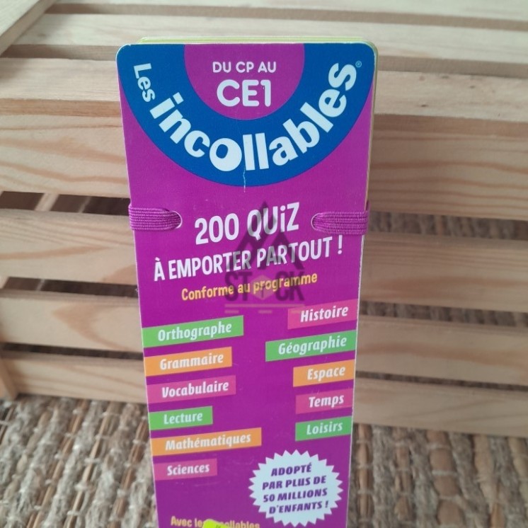 Quiz révision LES INCOLLABLES - 45 pièces