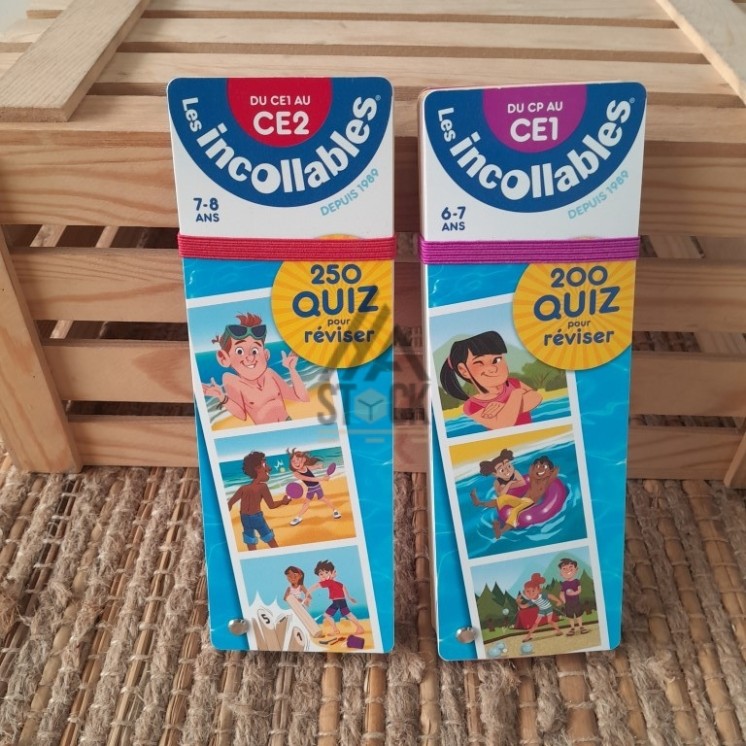 Quiz révision LES INCOLLABLES - 50 pièces