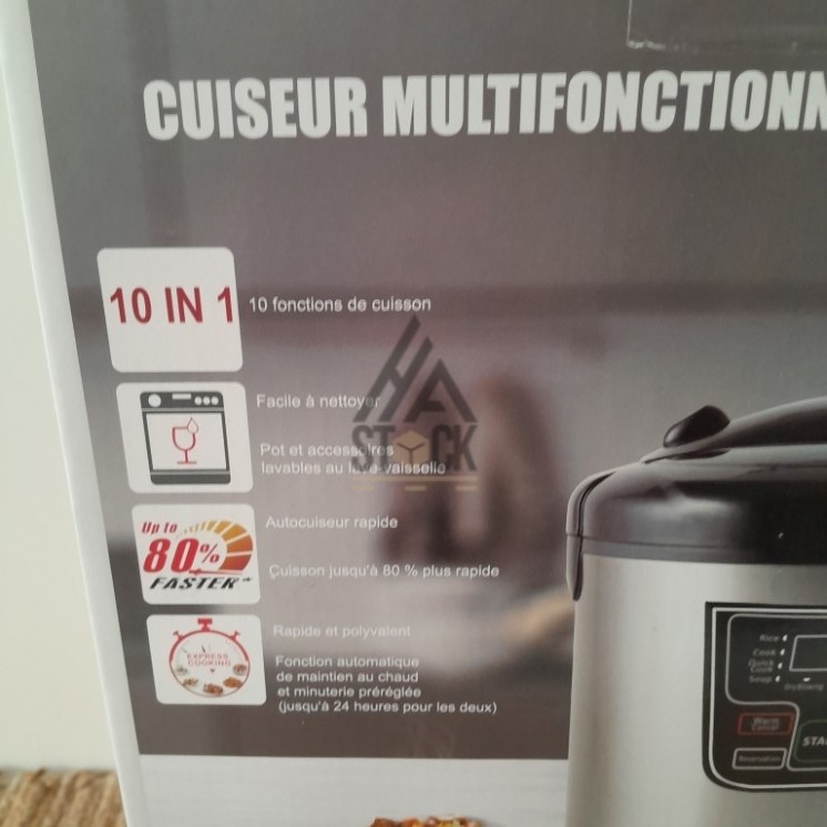 MULTICUISEUR - 6 pièces