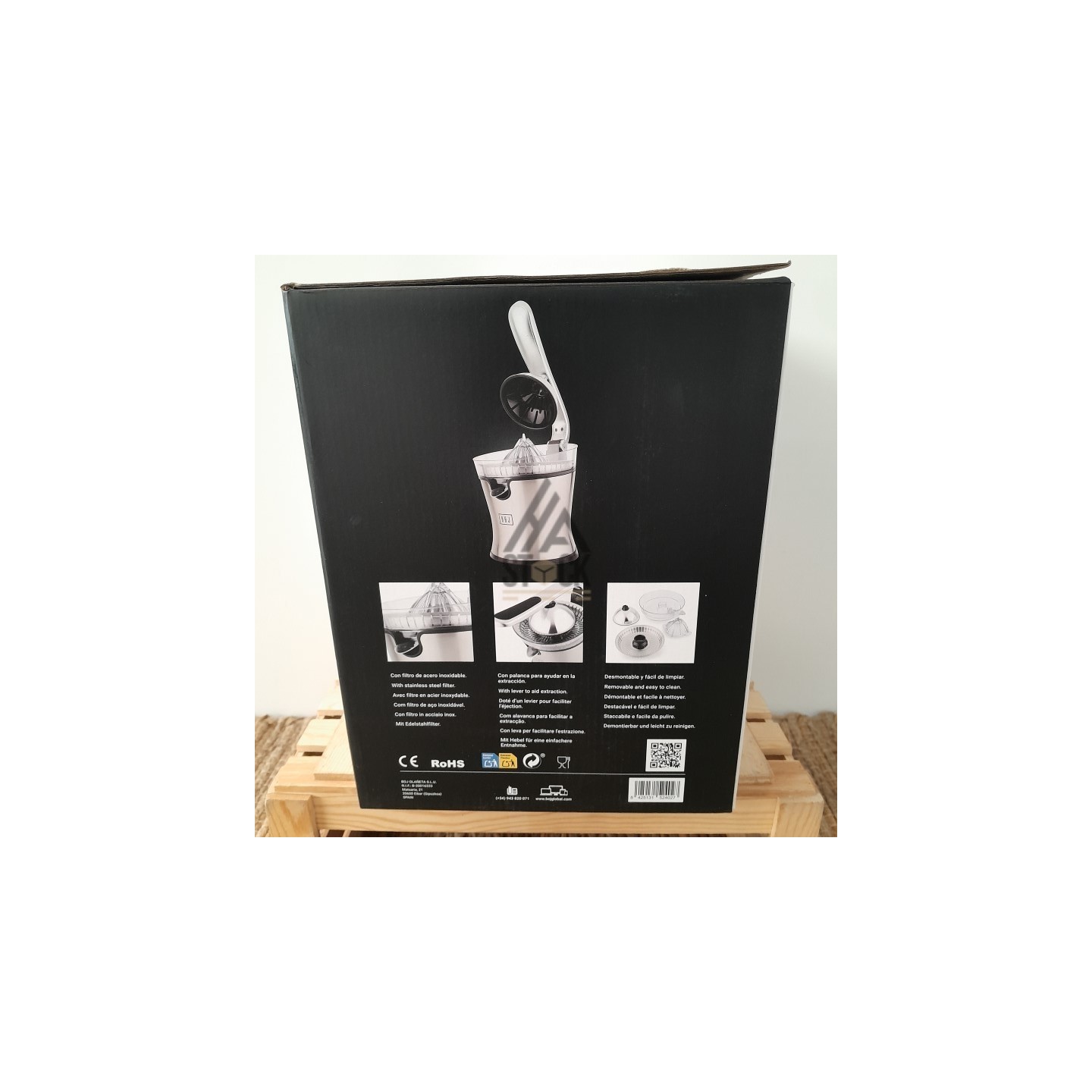 Extracteur de jus - BOJ - 4 pièces