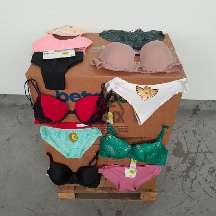 SOUS VETEMENTS FEMME - 220 pièces