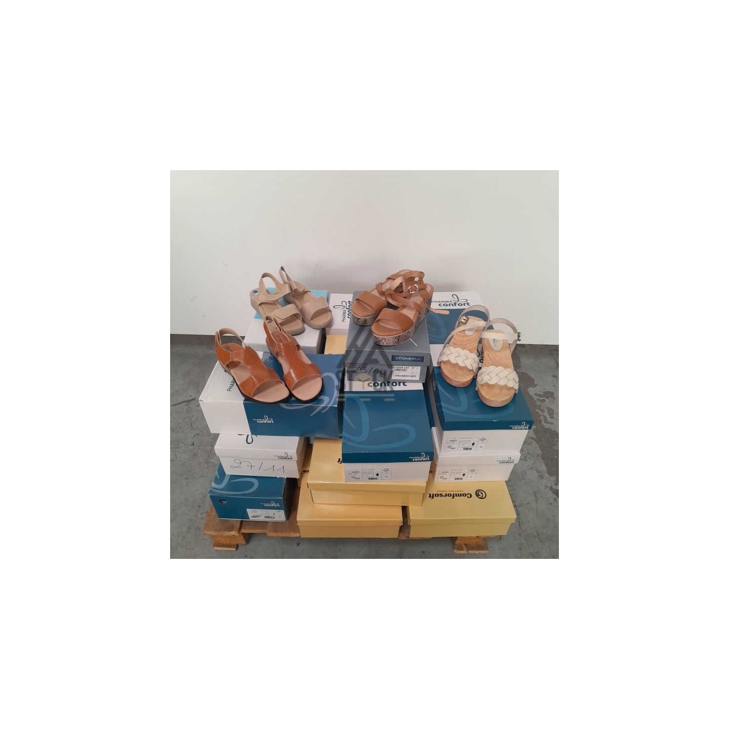 CHAUSSURE en boite CONFORT - 25 paires