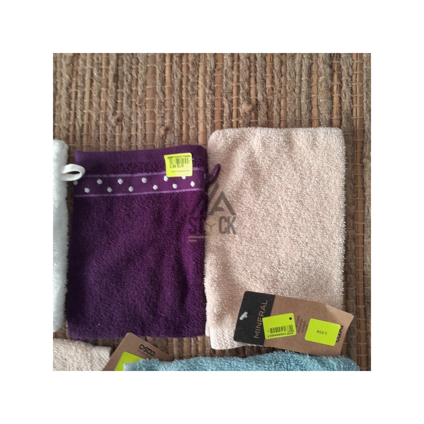 Gant de toilette - 120 pièces