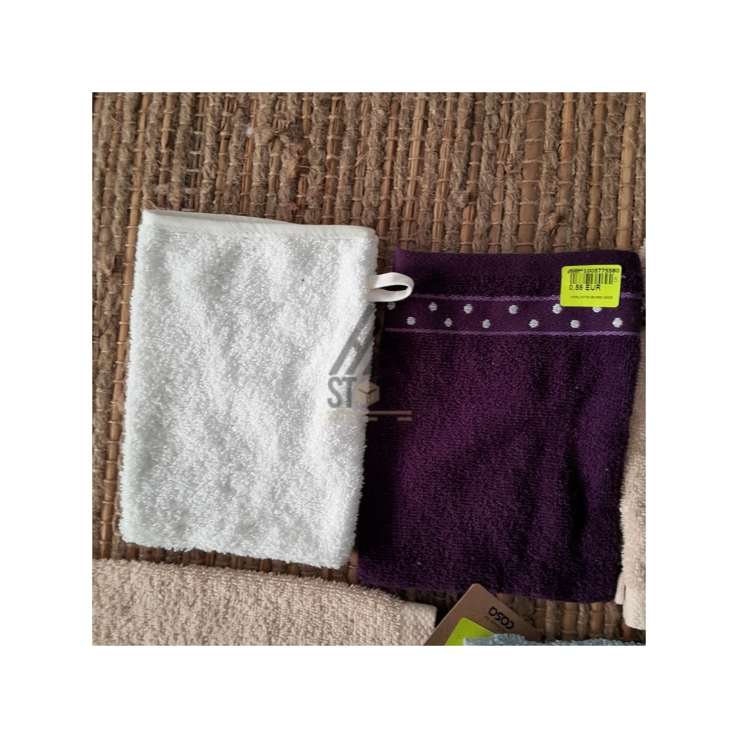 Gant de toilette - 120 pièces