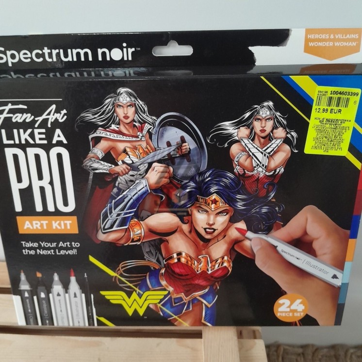 Kit d'apprentissage dessin - MARVEL - 19 pièces