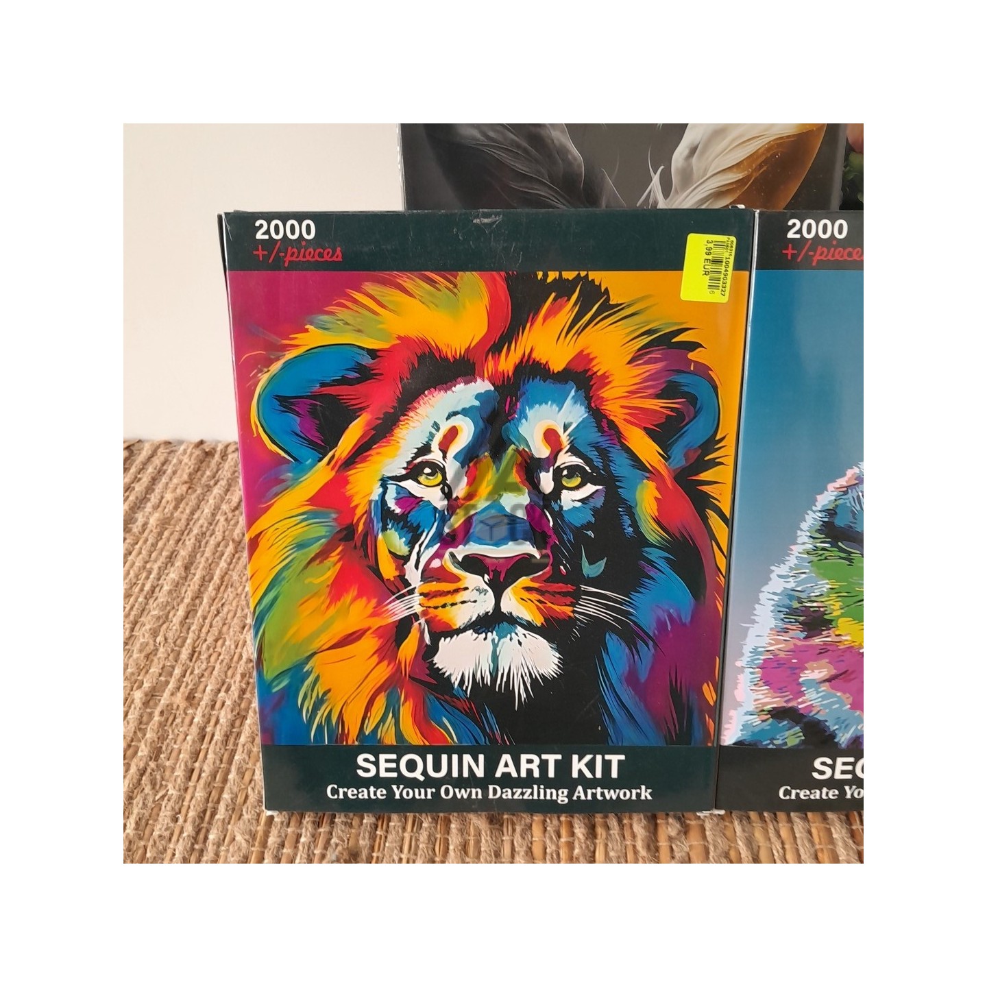 SEQUIN ART KIT - 25 pièces