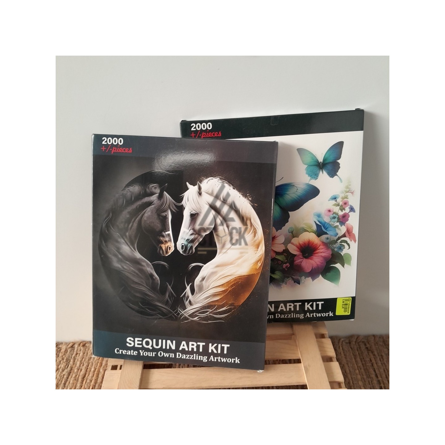 SEQUIN ART KIT - 25 pièces