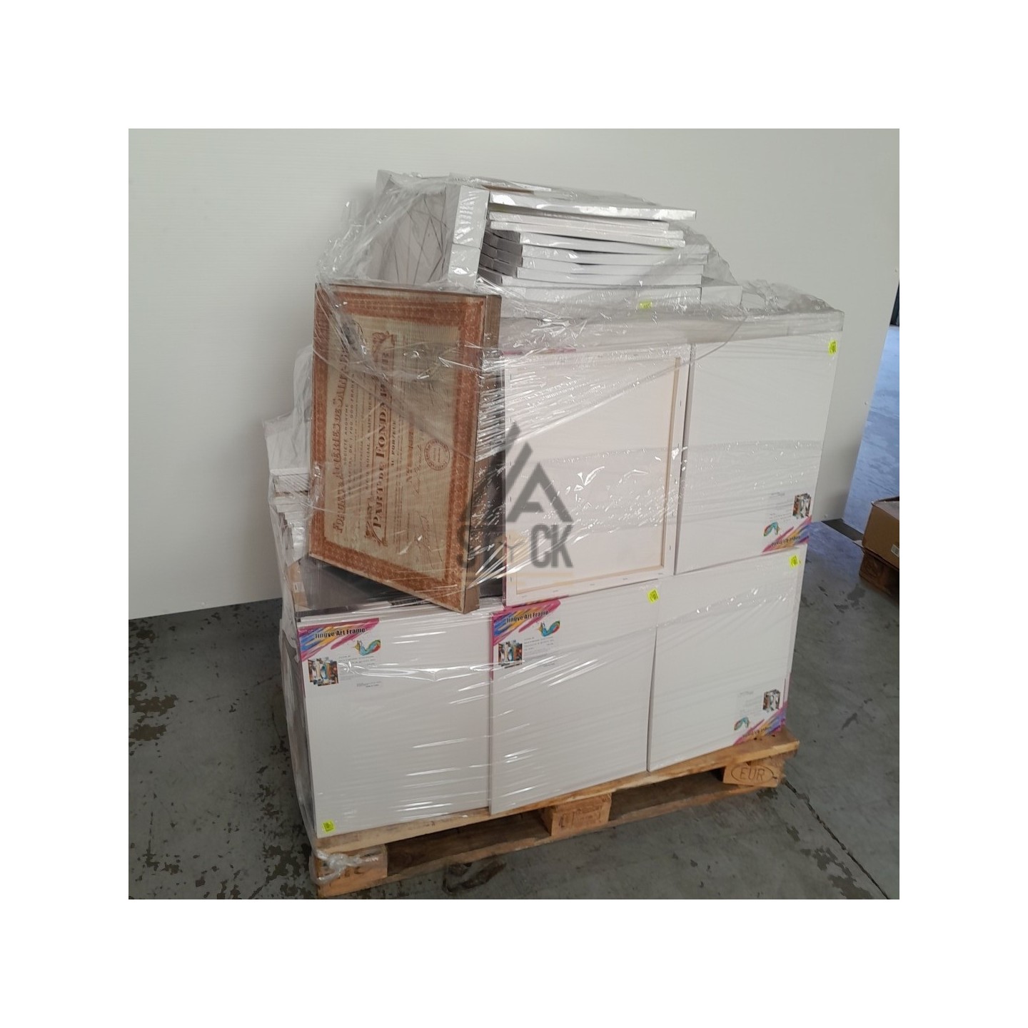 Toile, Cadre, Miroir, Horloge - 125 pièces