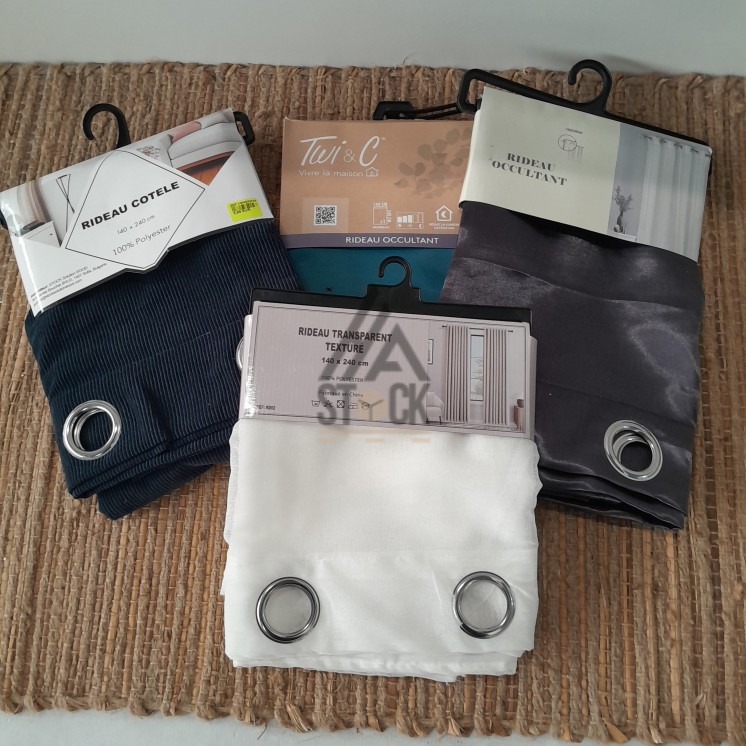 Rideaux - 25 pièces