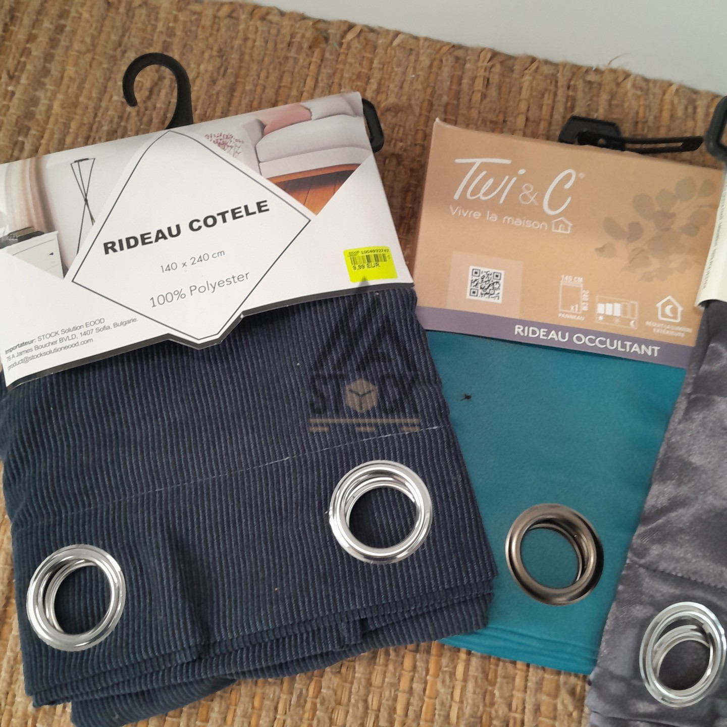 Rideaux - 25 pièces