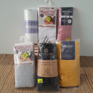 Drap housse - 25 pièces