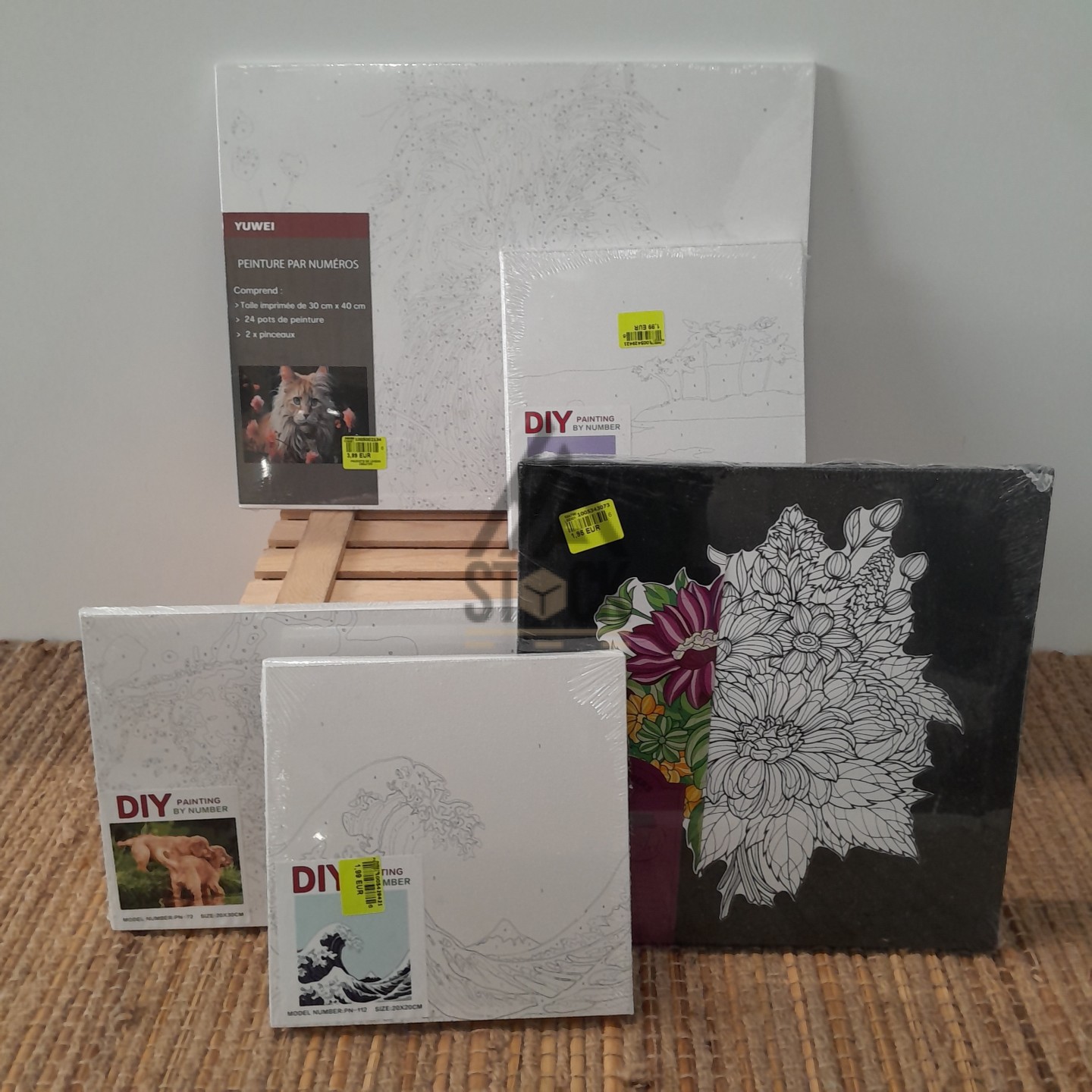 Peinture par numéro - 35 pièces