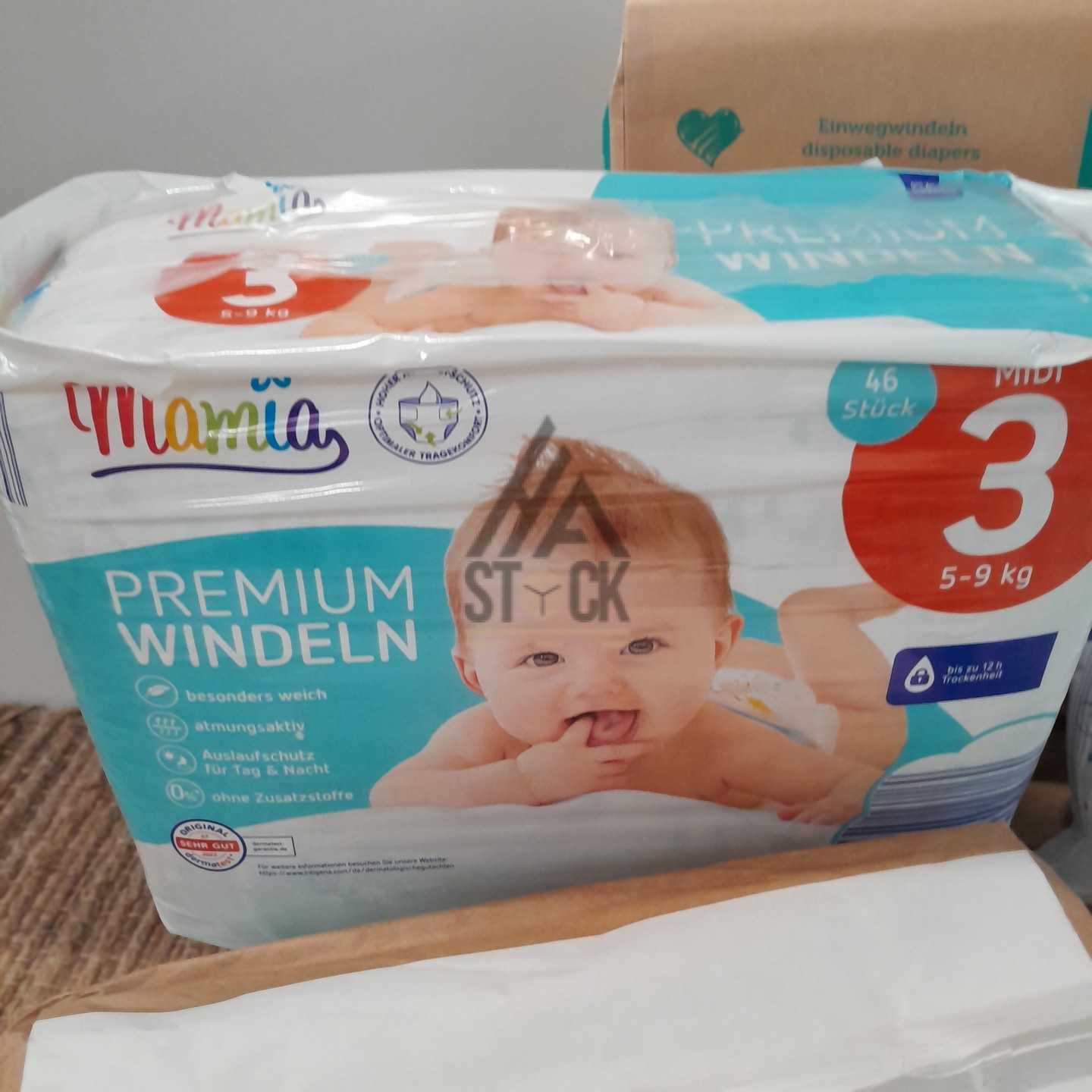 Couche + lingette BEBE  - 64 paquets