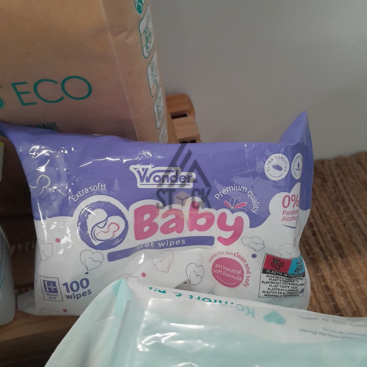 Couche + lingette BEBE  - 64 paquets