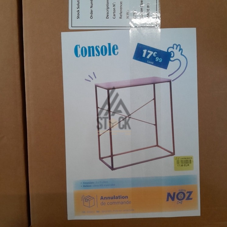 Console - 12 pièces