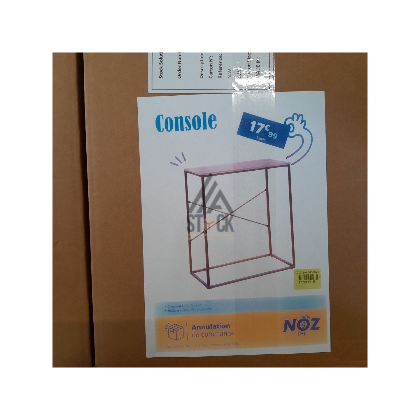 Console - 12 pièces