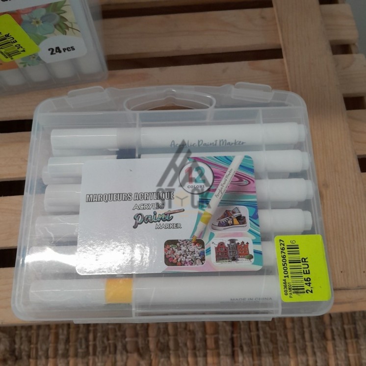 Marqueur Double pointe - 20 pièces