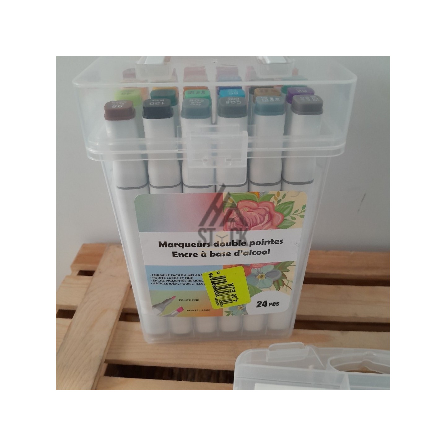 Marqueur Double pointe - 20 pièces