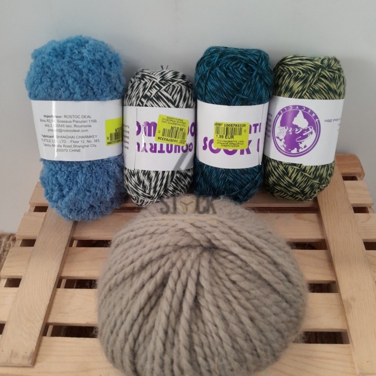 Pelote de laine - 200 pièces