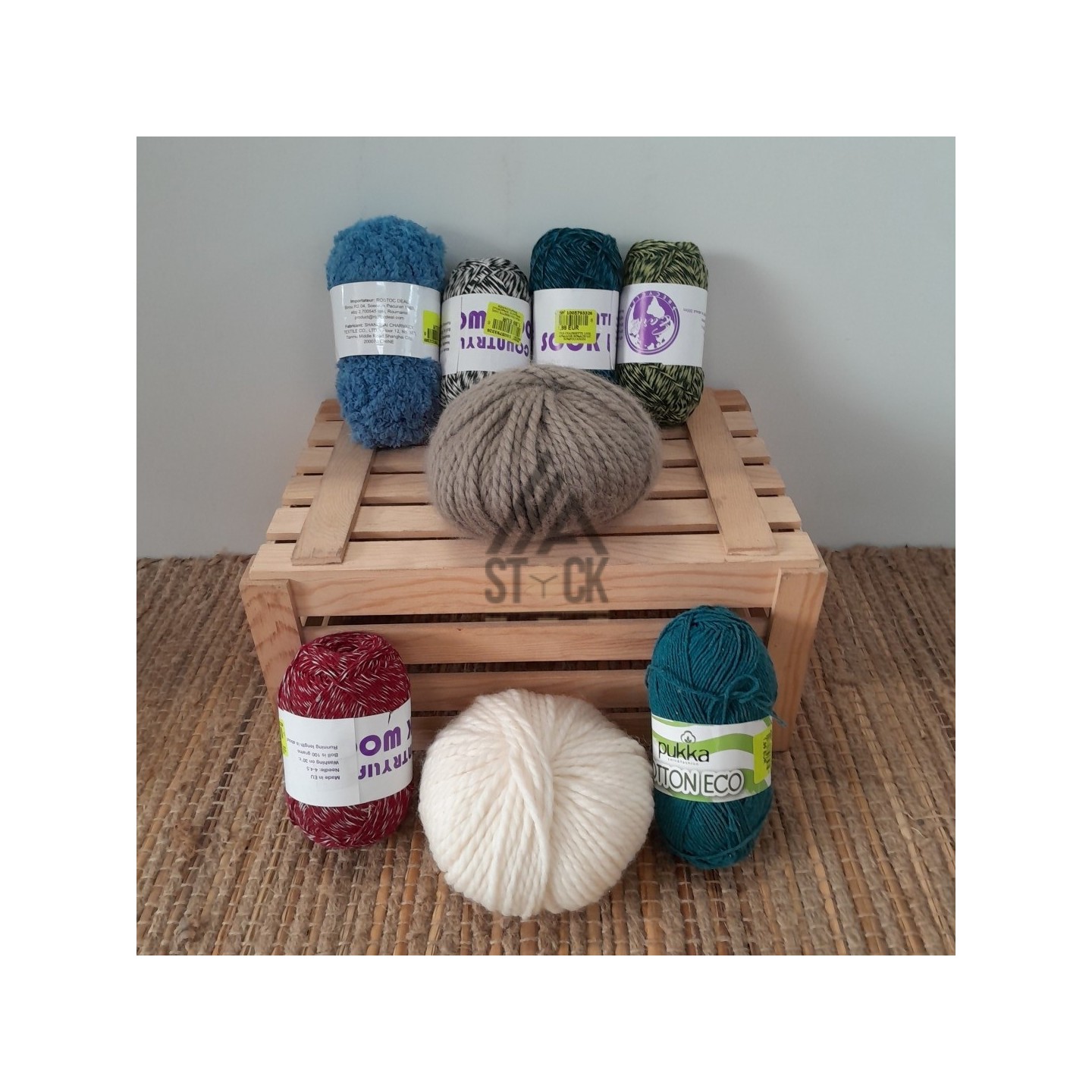 Pelote de laine - 200 pièces