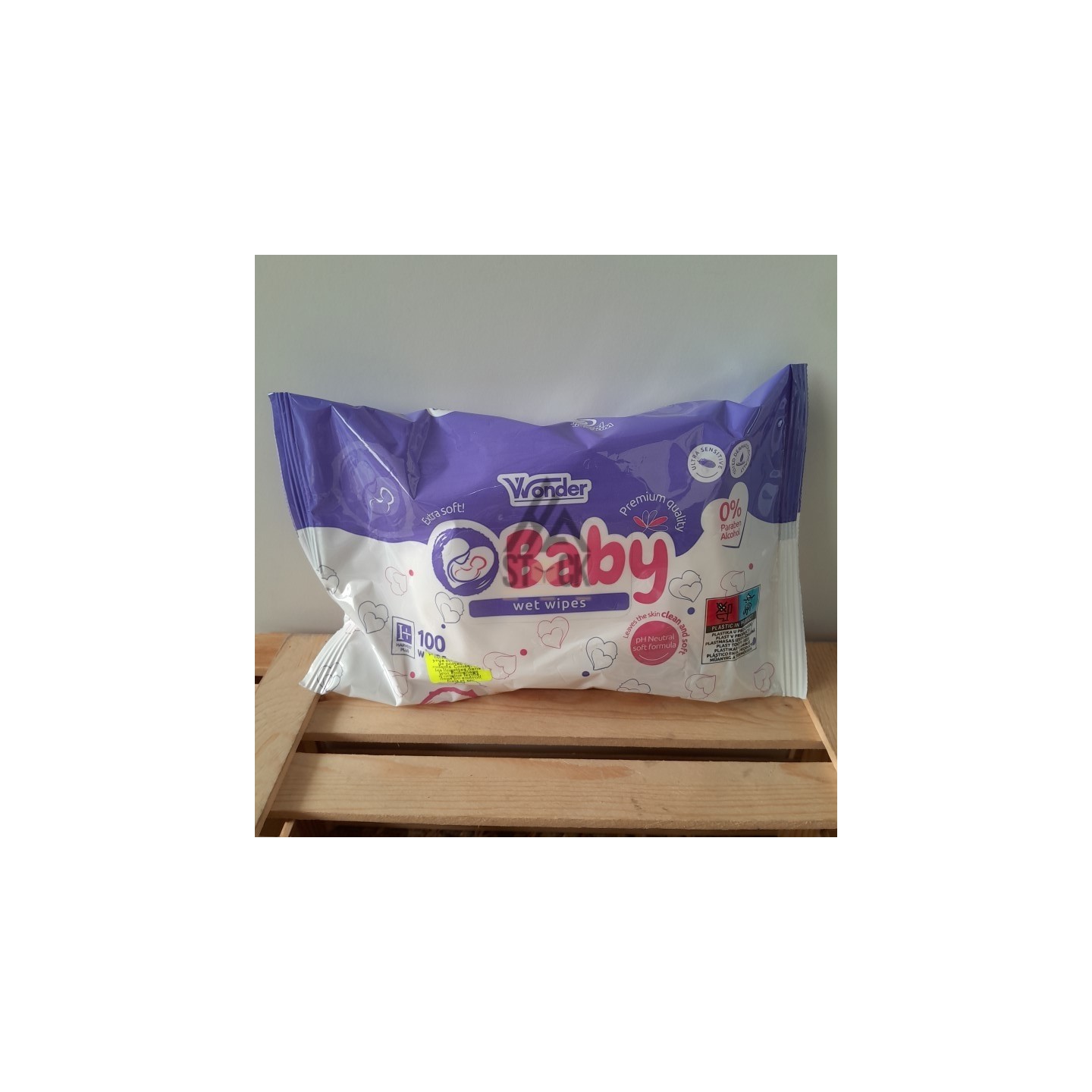 Lingette bébé - 60 pièces