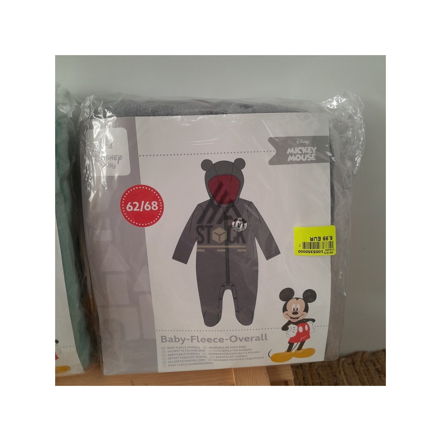 Salopette polaire bébé - MICKEY - 10 pièces