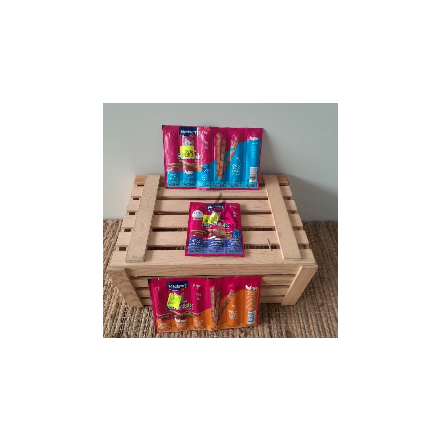 Friandises pour chat - VITACRAFT - 140 paquets