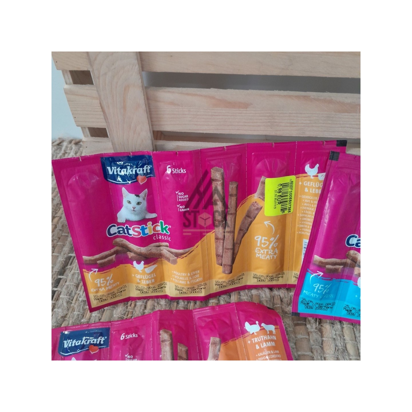 Friandises pour chat - VITACRAFT - 140 paquets