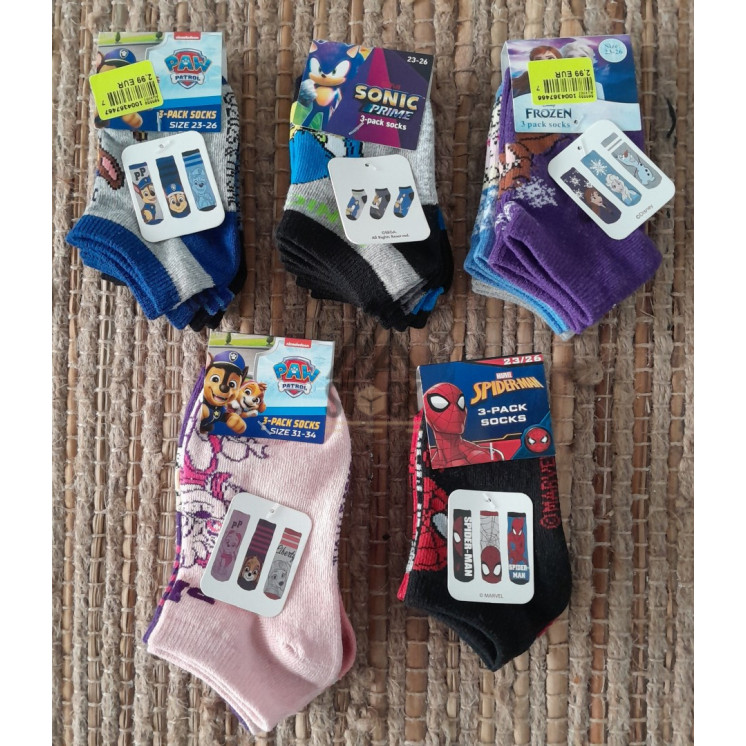 Chaussette enfants - LICENCE - 50 paquets