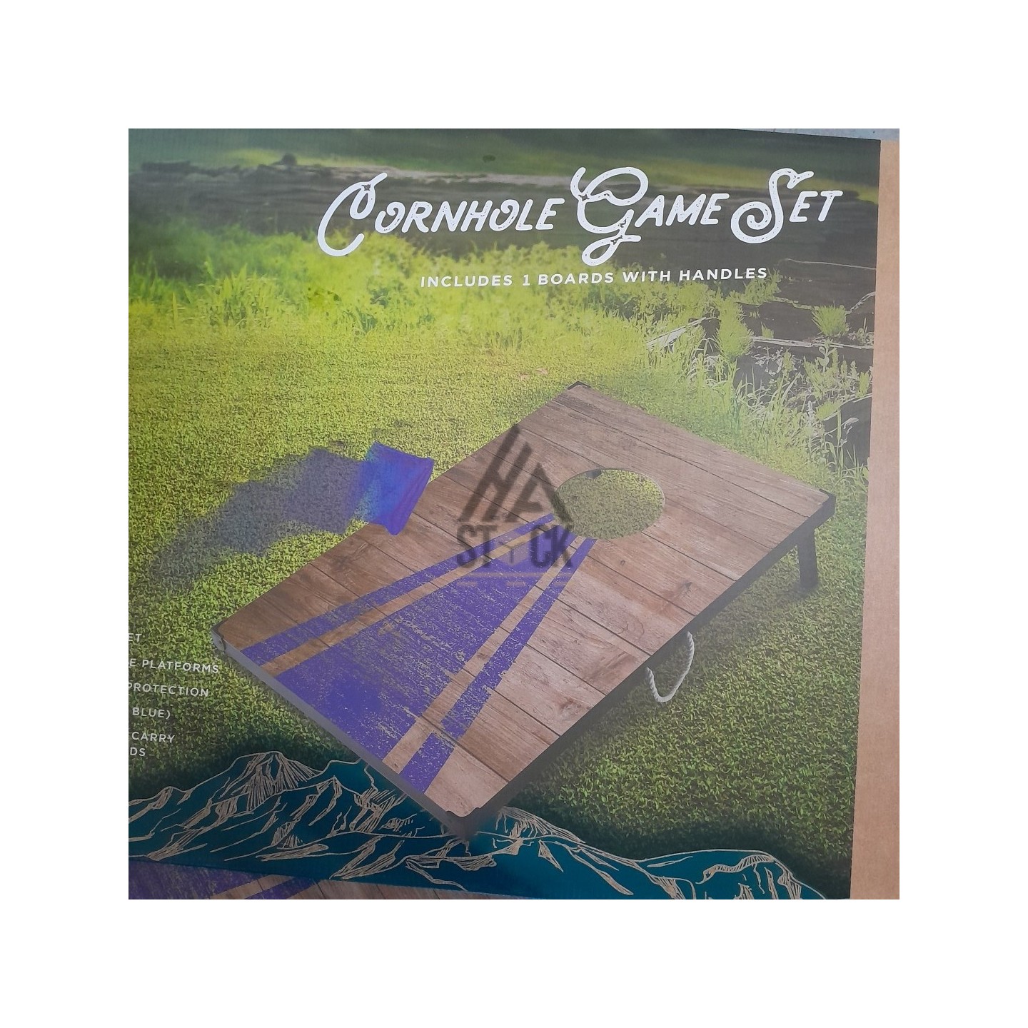 Cornhole game set - 12 pièces