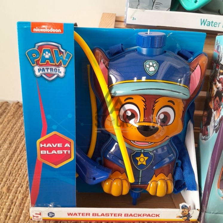 Sac à dos Pistolet a d’eau - LICENCE - 10 pièces