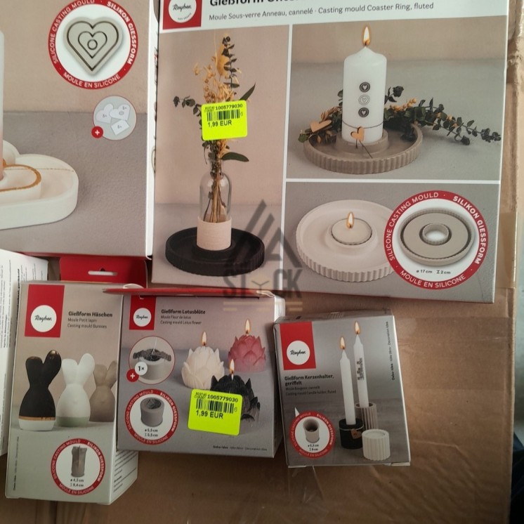 Moule bougie - 75 pièces