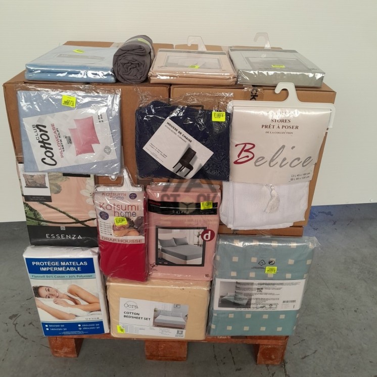 LINGE DE MAISON - 90 pièces