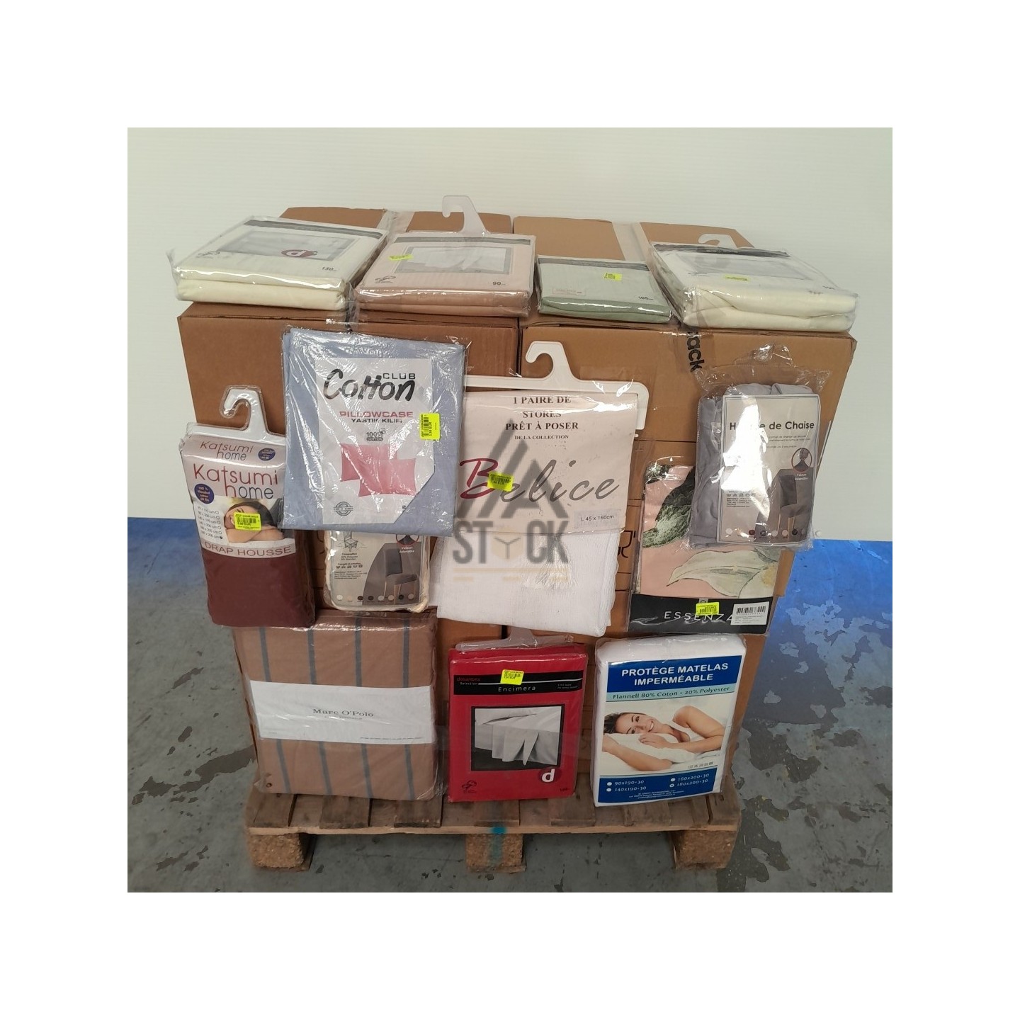 LINGE DE MAISON - 90 pièces