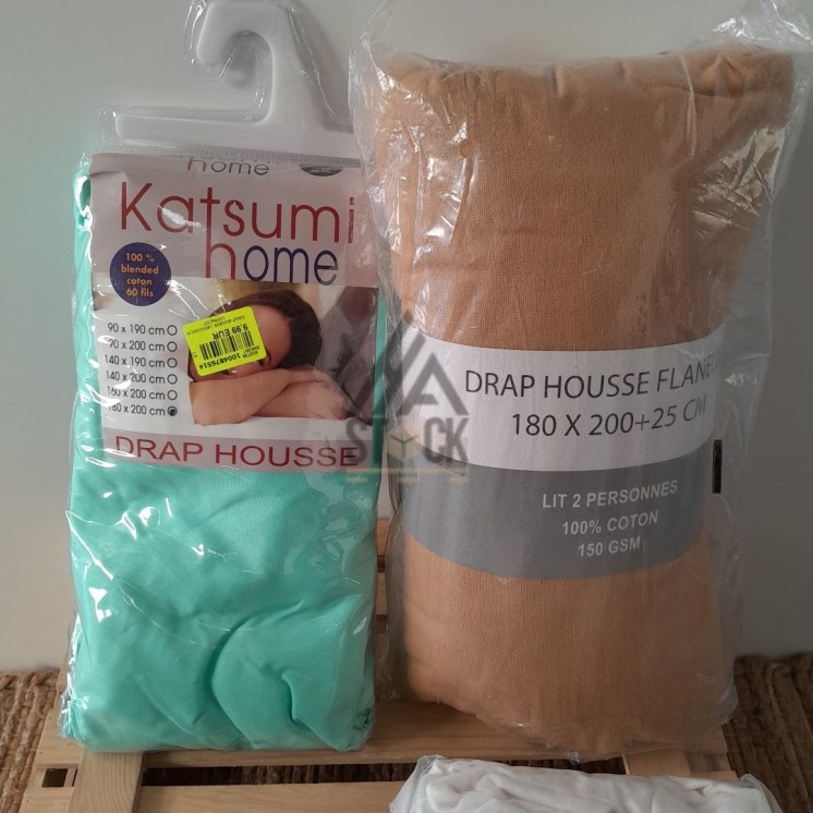 Drap housse - 25 pièces