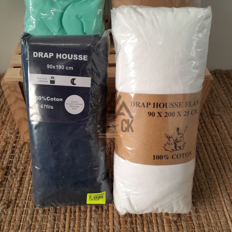 Drap housse - 25 pièces